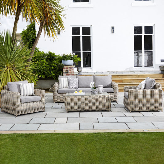 Amalfi Collection Outdoor Five Seater Set - Our Garden Space