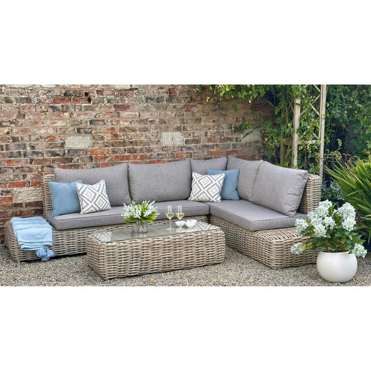 Amalfi Collection Outdoor Large Corner Set - Our Garden Space