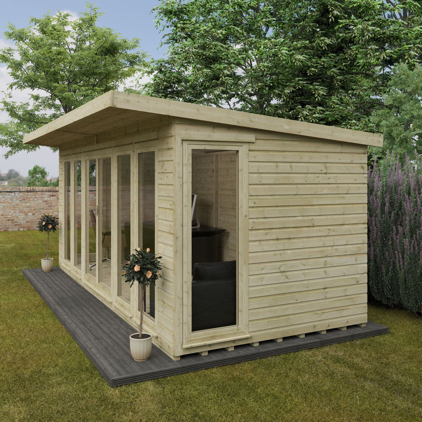 OGS Modern Garden Studio Plus - Our Garden Space