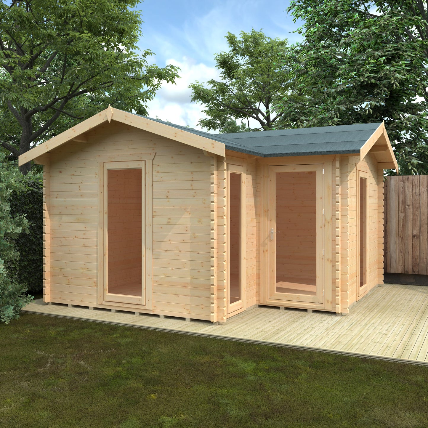 The L-Shaped Cabin - Our Garden Space