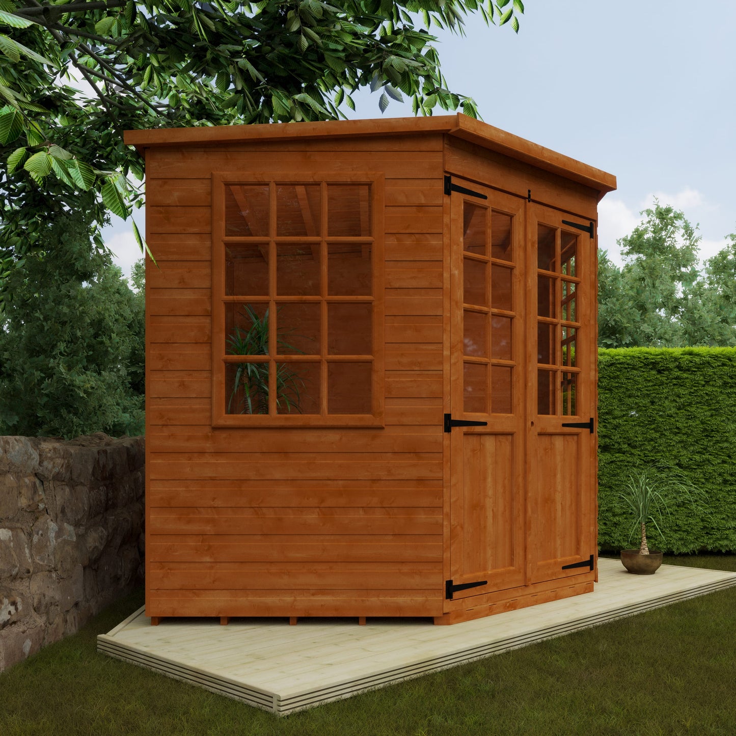 The Corner Pent - Our Garden Space