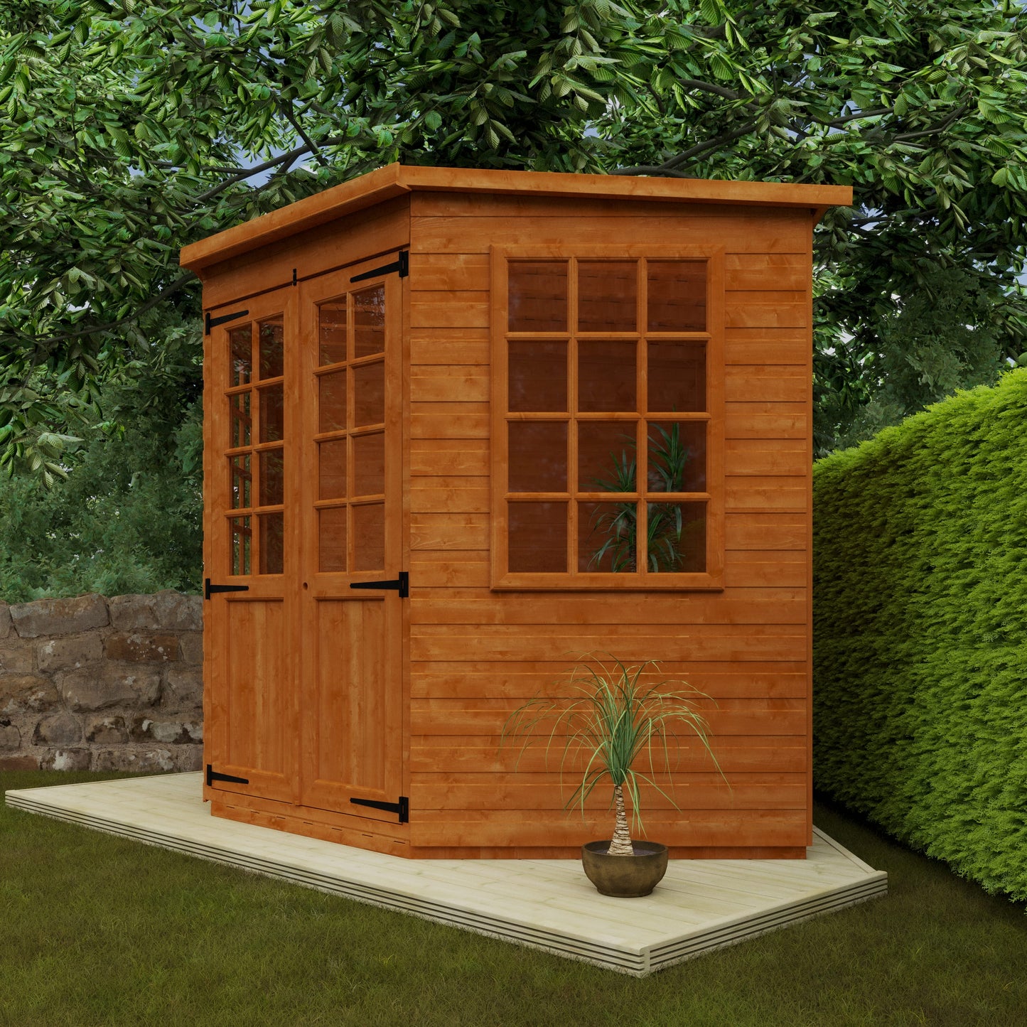 The Corner Pent - Our Garden Space